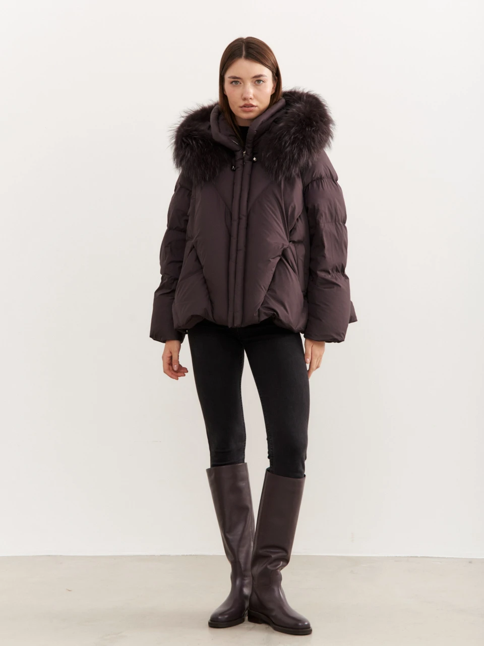 Пуховик "MAUVE PERFECTION"