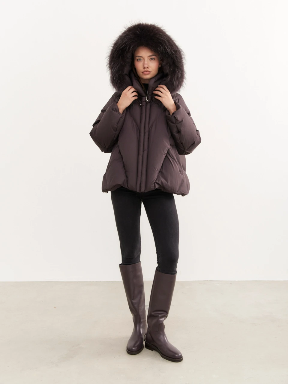 Пуховик "MAUVE PERFECTION"