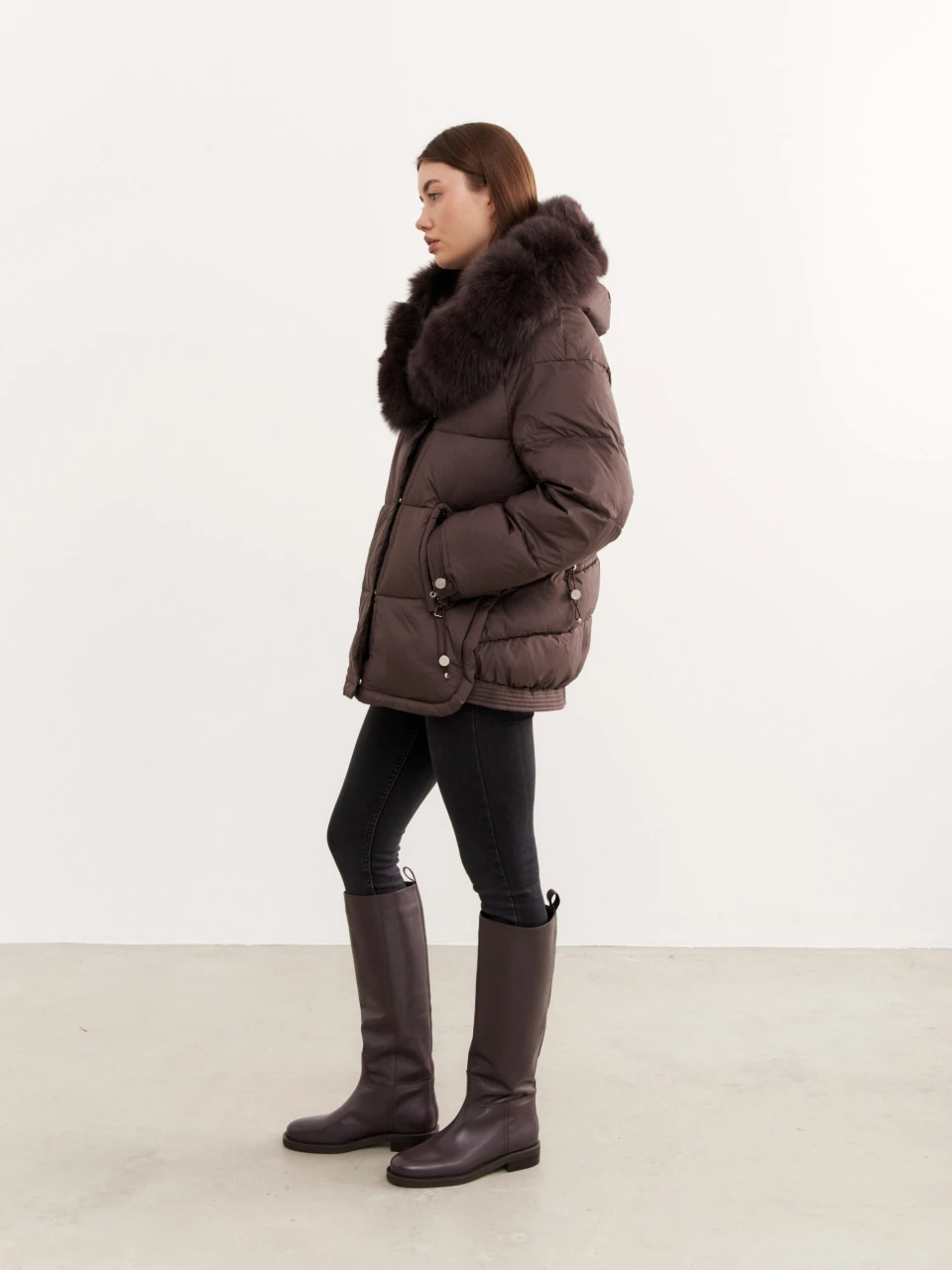 Пуховик "TAUPE WARMTH"