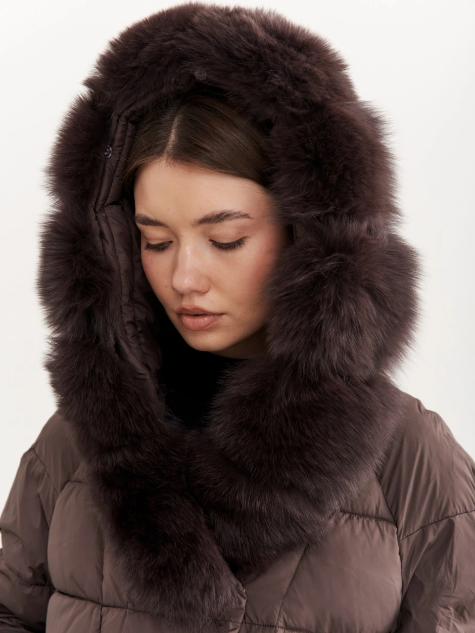 Пуховик "TAUPE WARMTH"