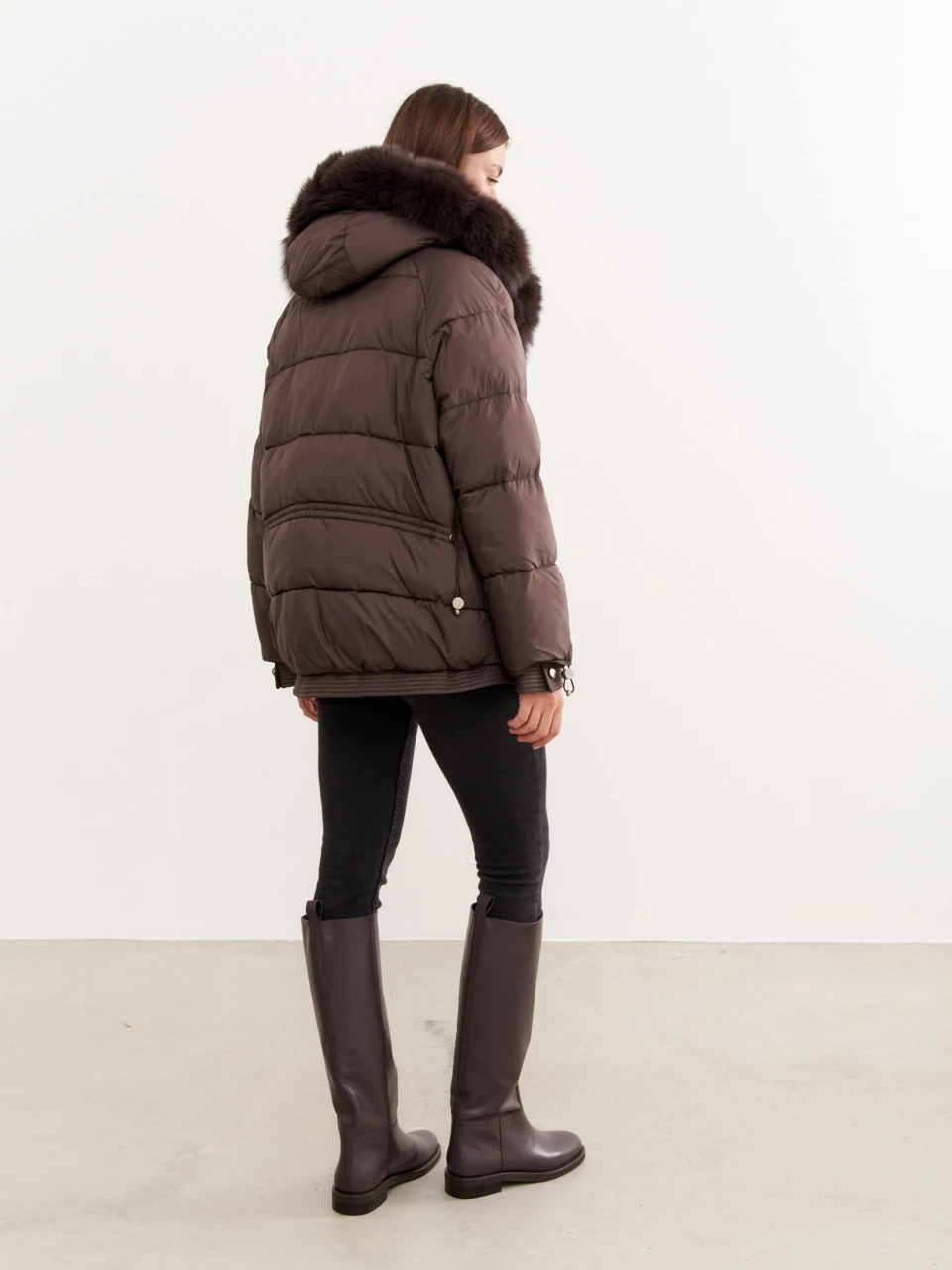 Пуховик "TAUPE WARMTH"