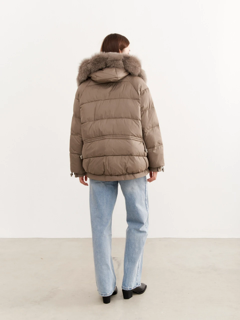 Пуховик "TAUPE WARMTH"