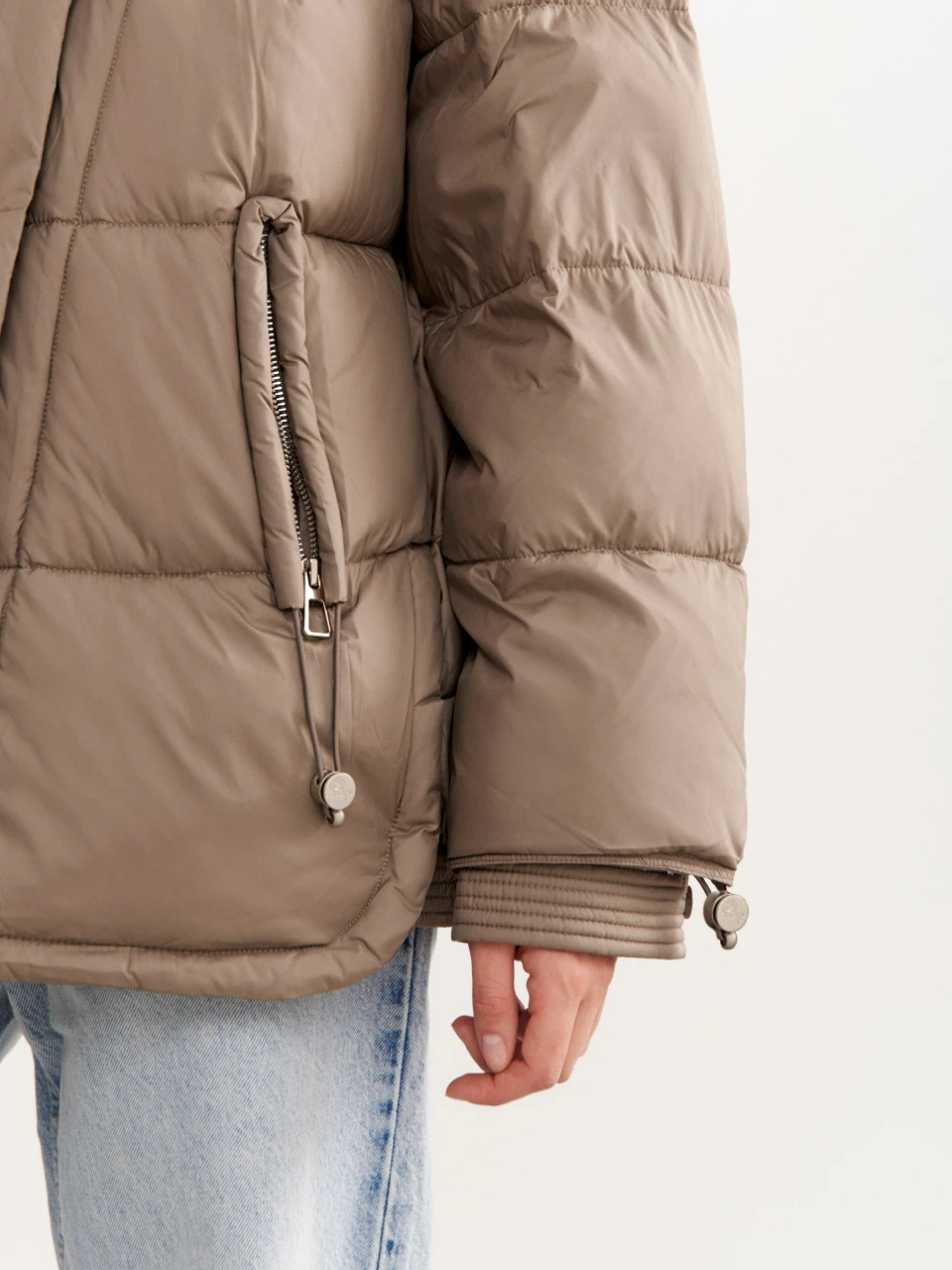 Пуховик "TAUPE WARMTH"