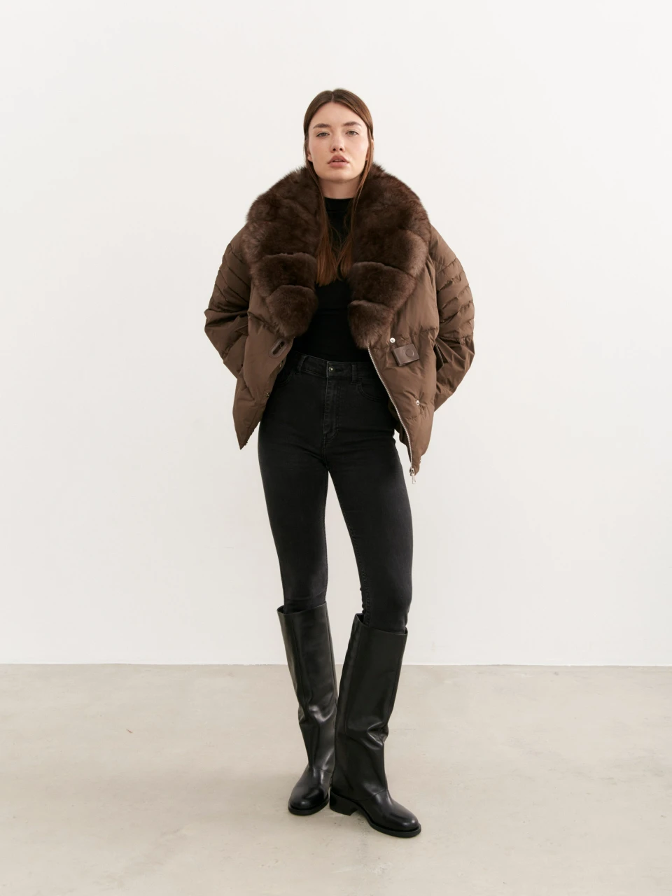 Пуховик "CAMEL PRESTIGE"